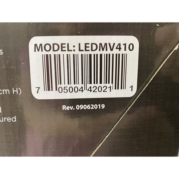 Zadro Round LED Variable Lighted Vanity Cordless 10X Beauty Make Up Mirror - Picture 10 of 12